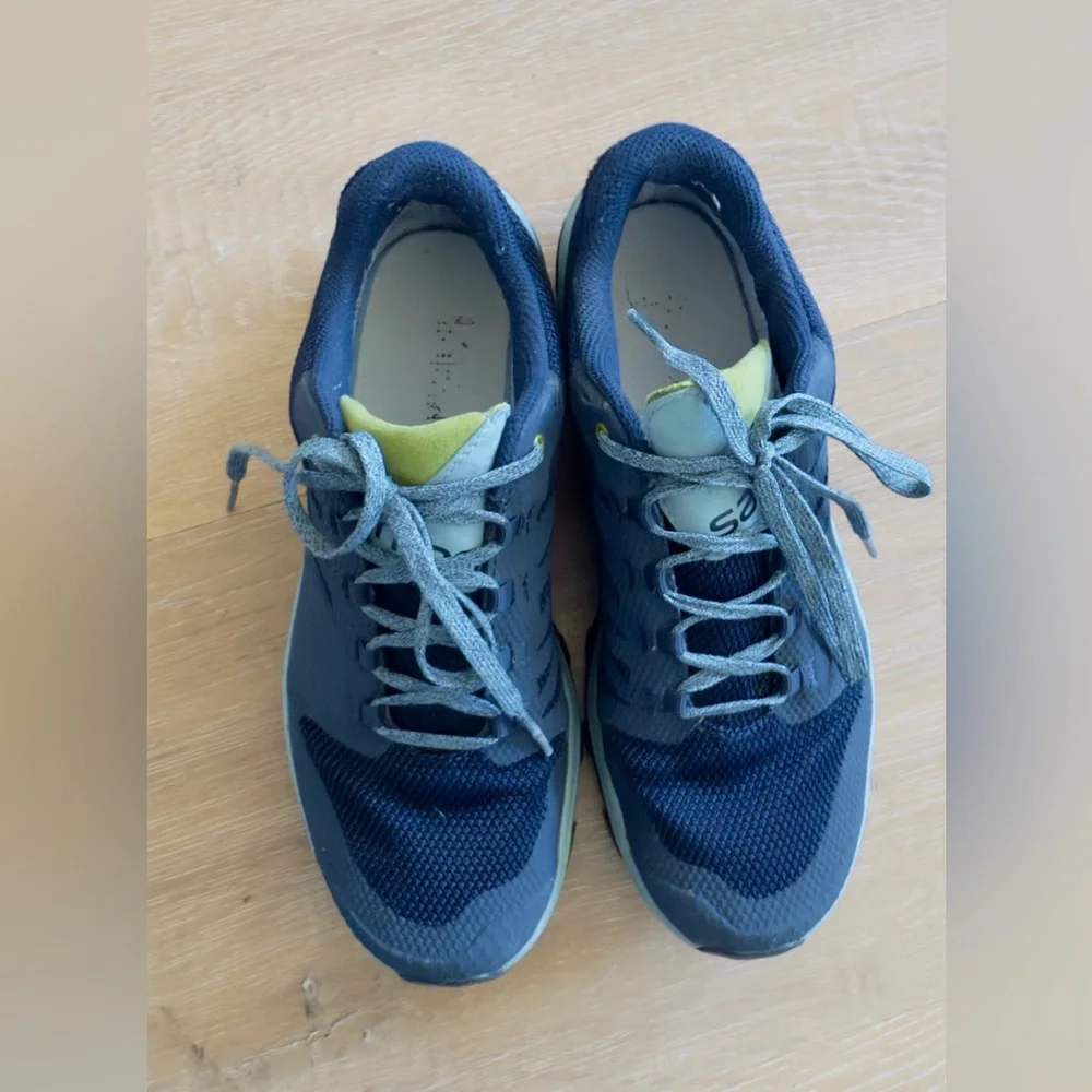 Mildly used Blue and Green Athletic trekking Shoes from REI